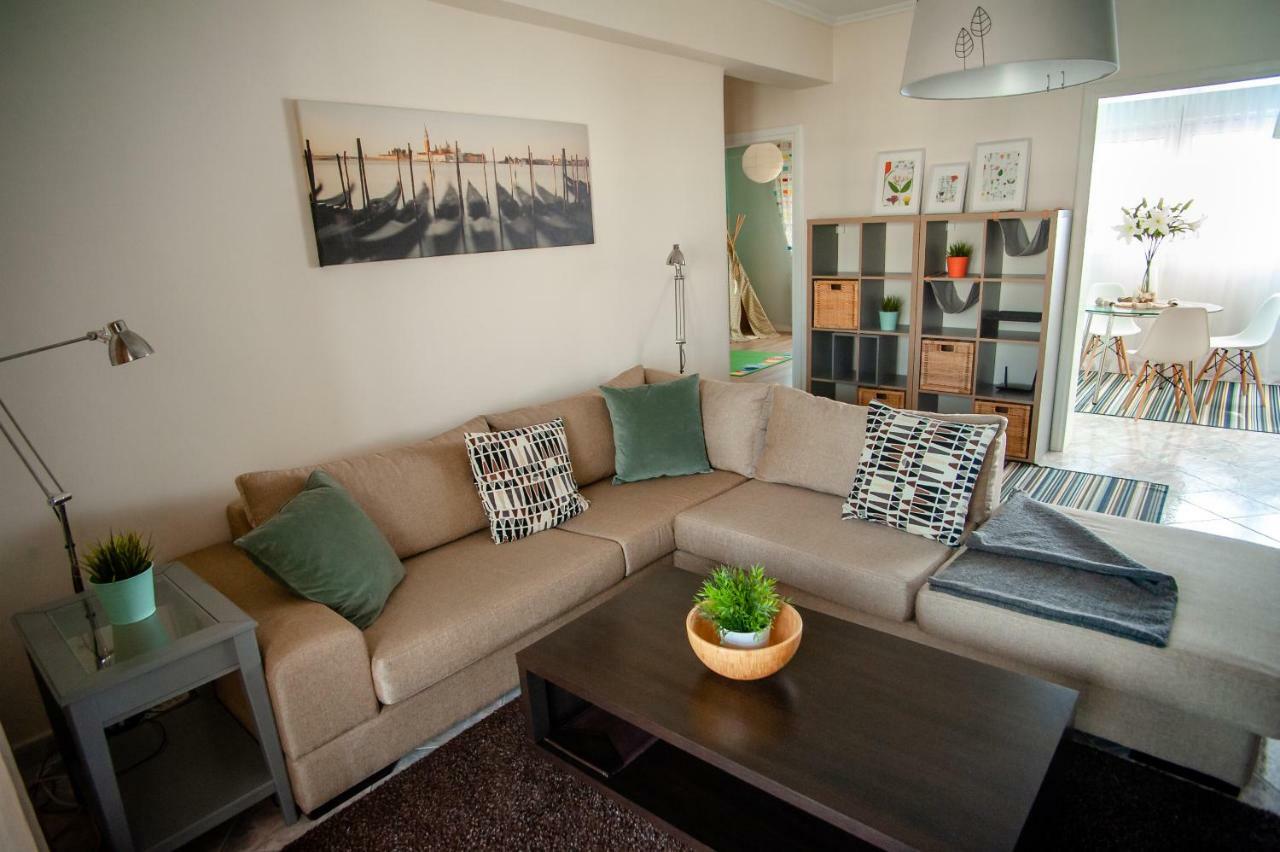 Aegean Family Apartment Peraía 外观 照片